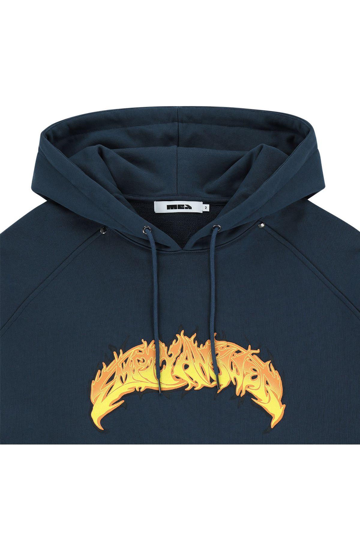 메아(MEA) ZIP OPEN HOODIE [NAVY]