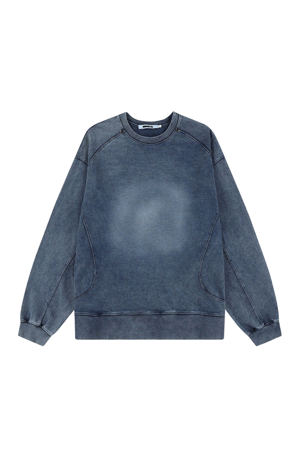 메아(MEA) FADED SWEATSHIRT [BLUE]