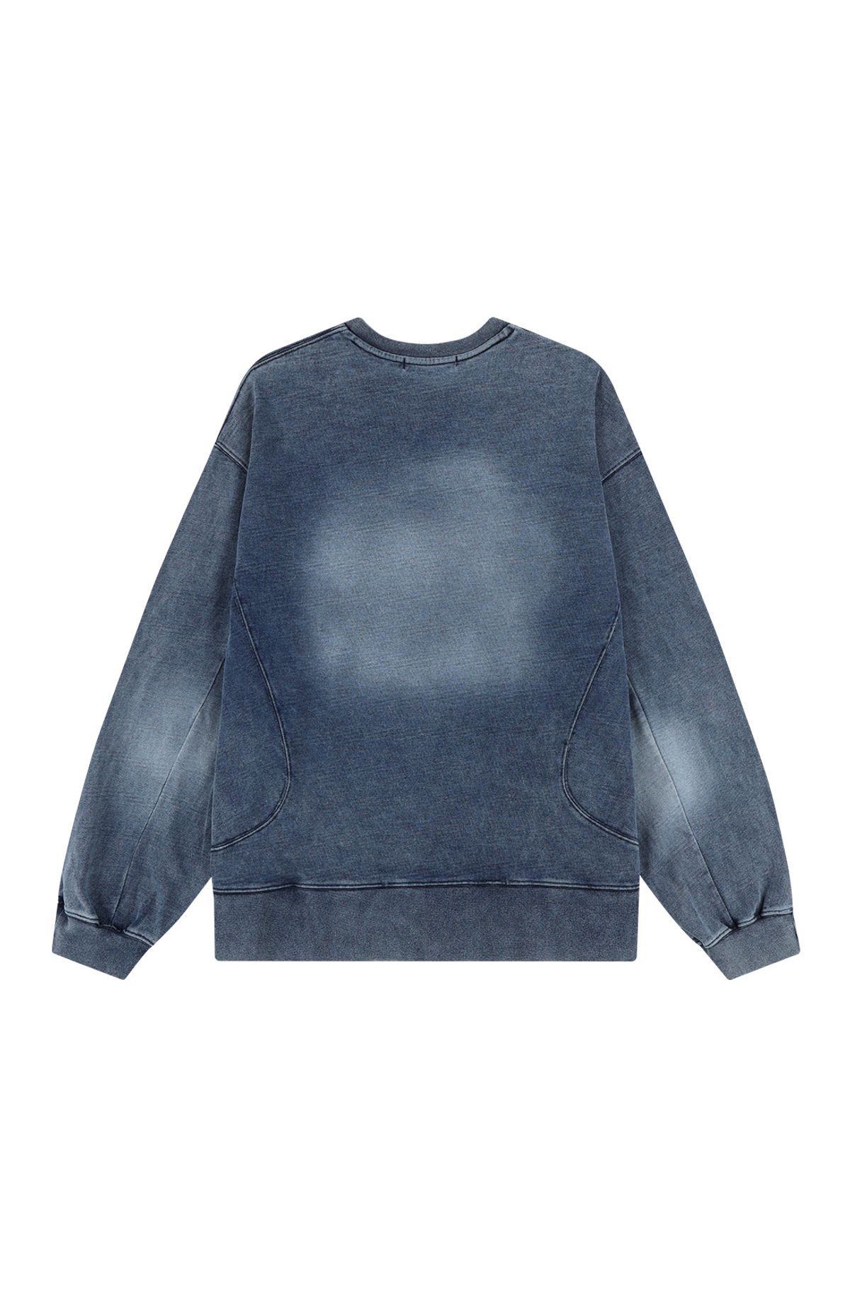 메아(MEA) FADED SWEATSHIRT [BLUE]