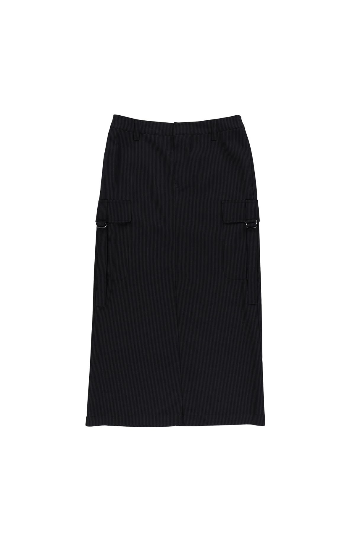 메아(MEA) CARGO LONG SKIRT [BLACK]