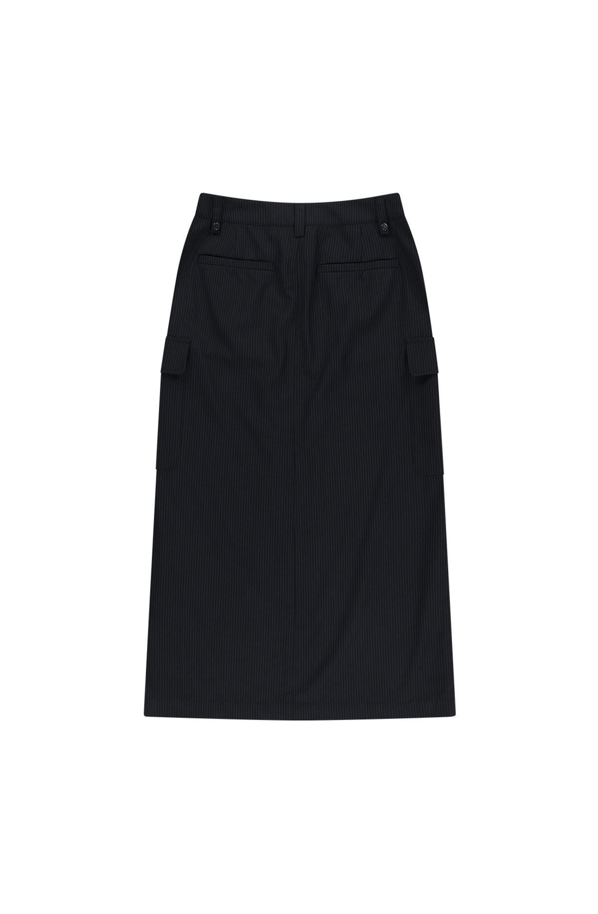 메아(MEA) CARGO LONG SKIRT [BLACK]