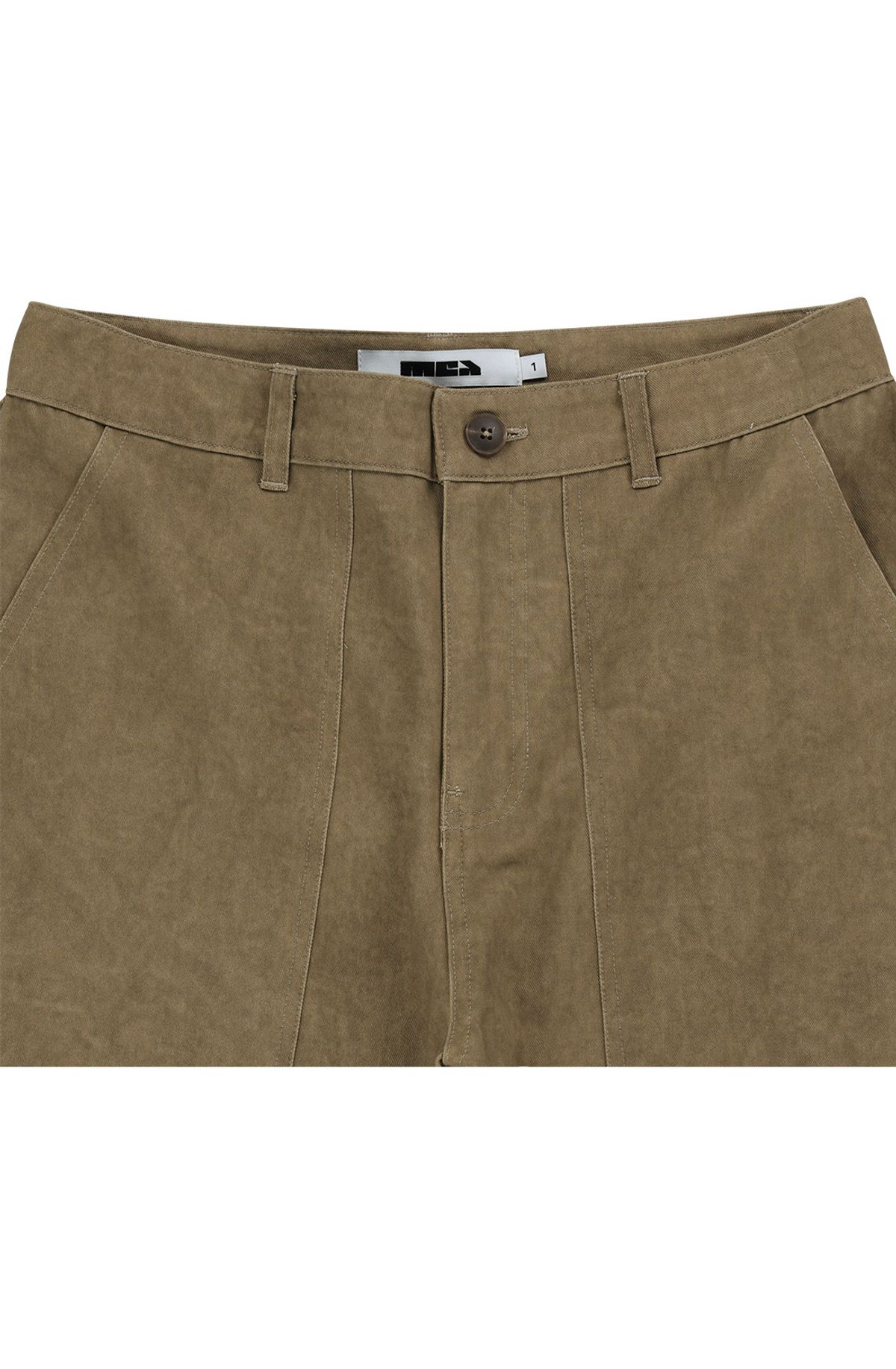 메아(MEA) WIDE LEG CARGO PANTS [BROWN]