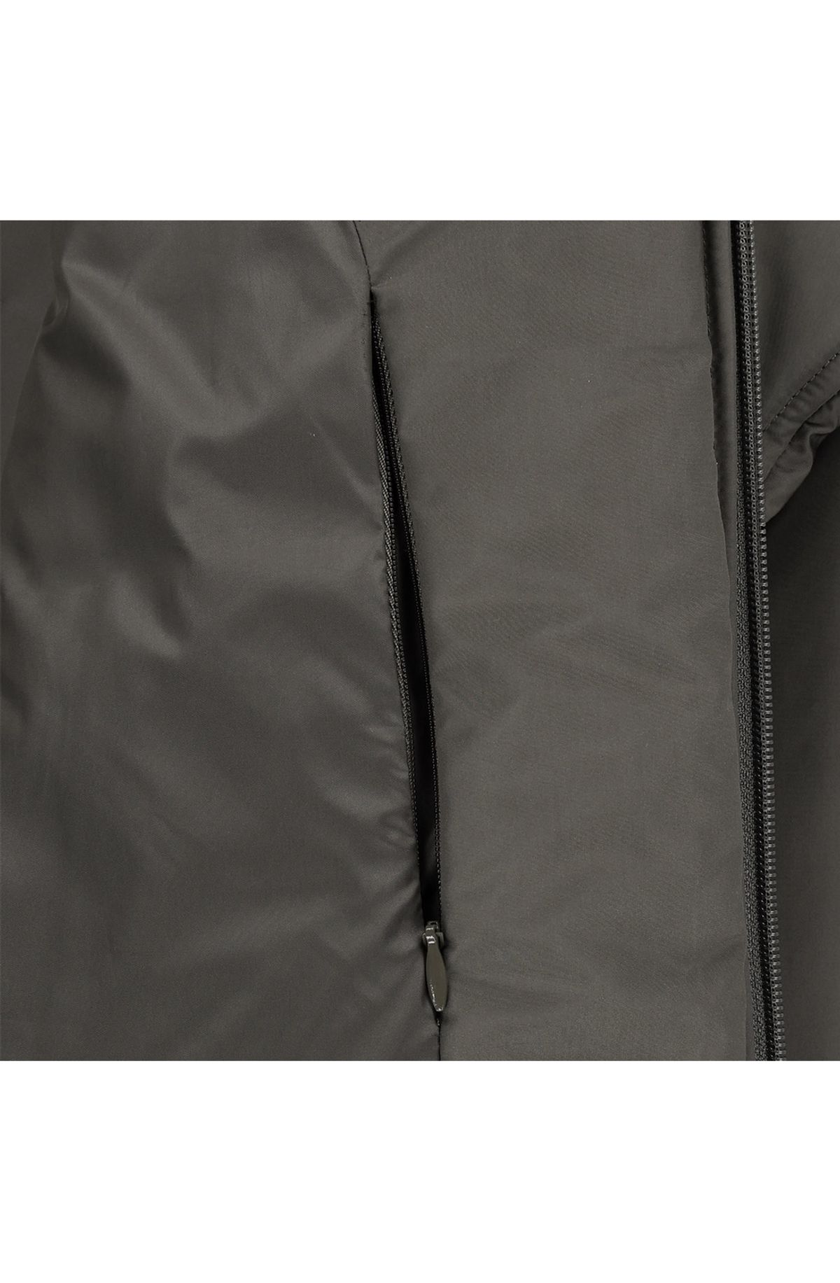 메아(MEA) PADDED BOMBER JACKET [KHAKI BROWN]
