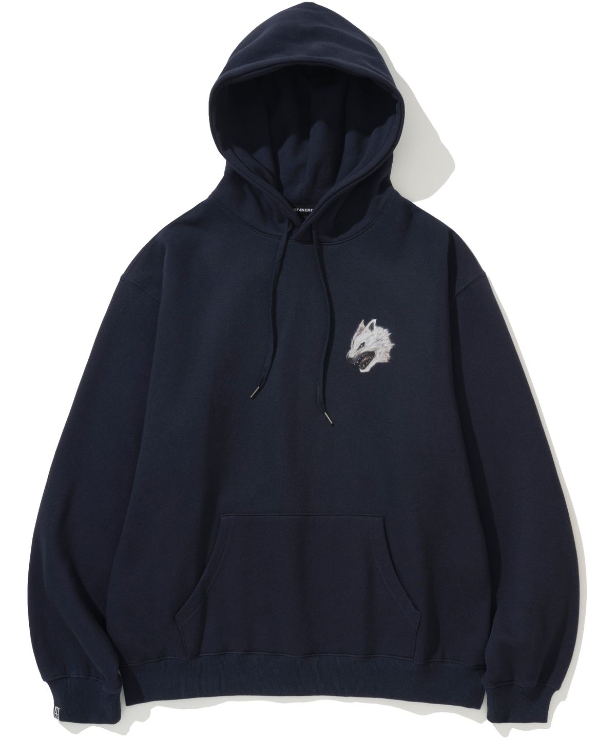 낫포너드(NOT4NERD) 3 Headed Wolf Pullover Hood - Navy