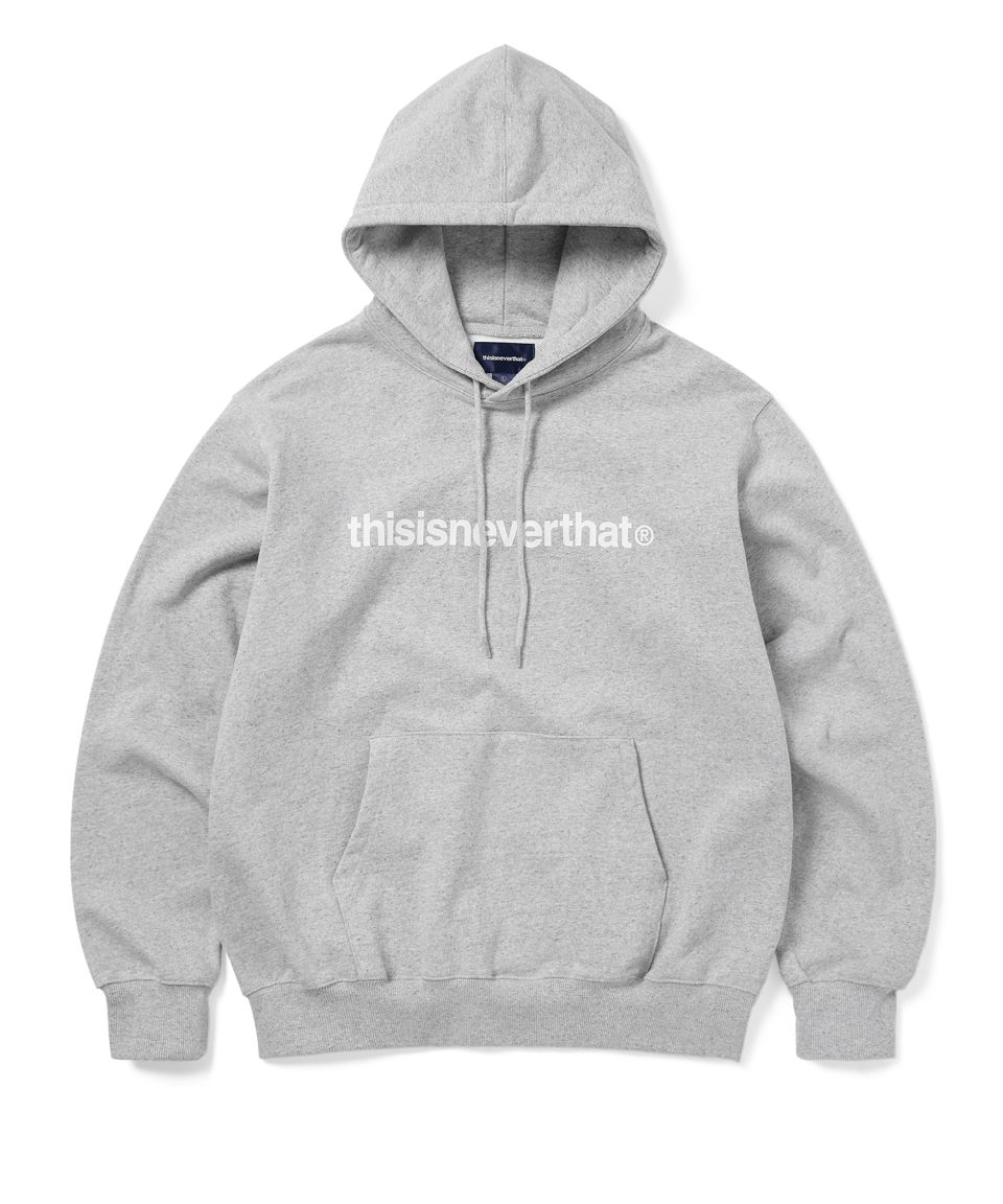 MUSINSA | thisisneverthat (FW24) T-Logo LT Hoodie - Heather Grey