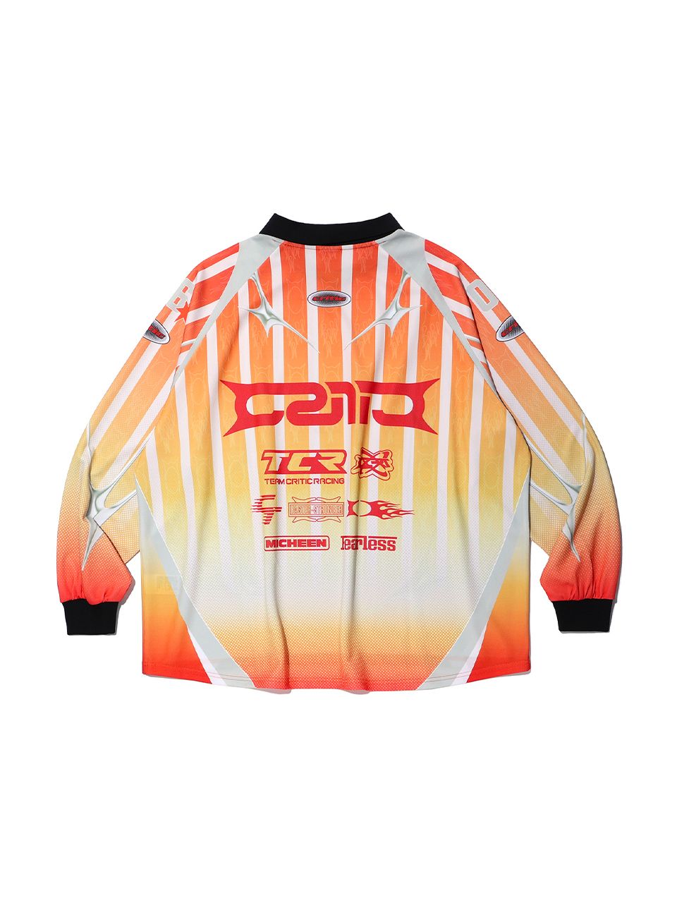 [CRITIC] WORMHOLE CHROME RACING JERSEY /追跡付 CRITIC] WORMHOLE CHROME RACING JERSEY /追跡付 トップス（メンズ）