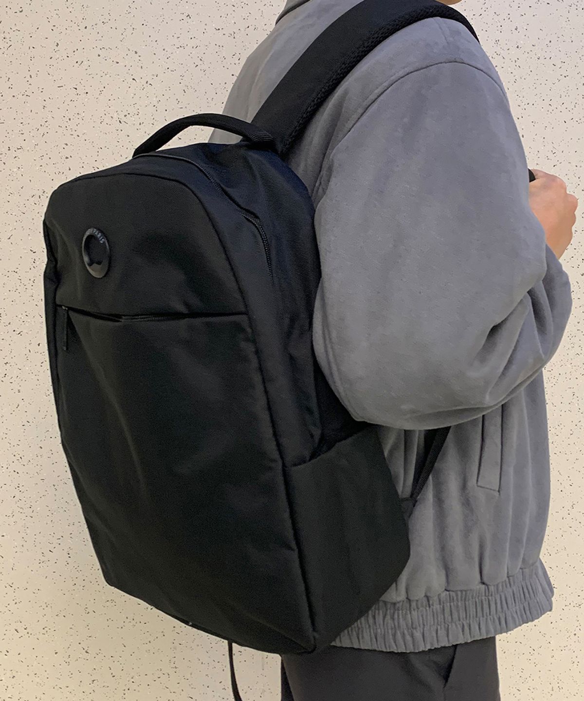 델시(DELSEY) CITYPAK 시티팩 노트북 백팩 블랙