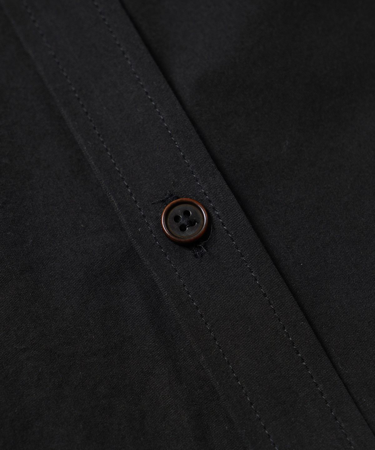 프리즘웍스(FRIZMWORKS) HIGH COUNT FRENCH SHIRT _ BLACK