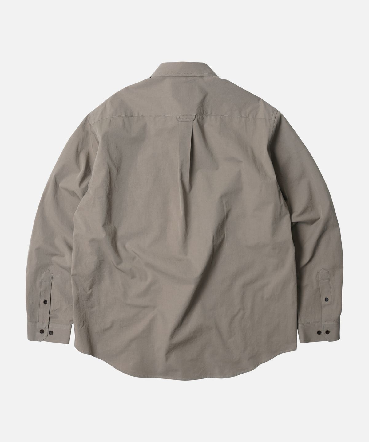 프리즘웍스(FRIZMWORKS) HIGH COUNT FRENCH SHIRT _ KHAKI GRAY