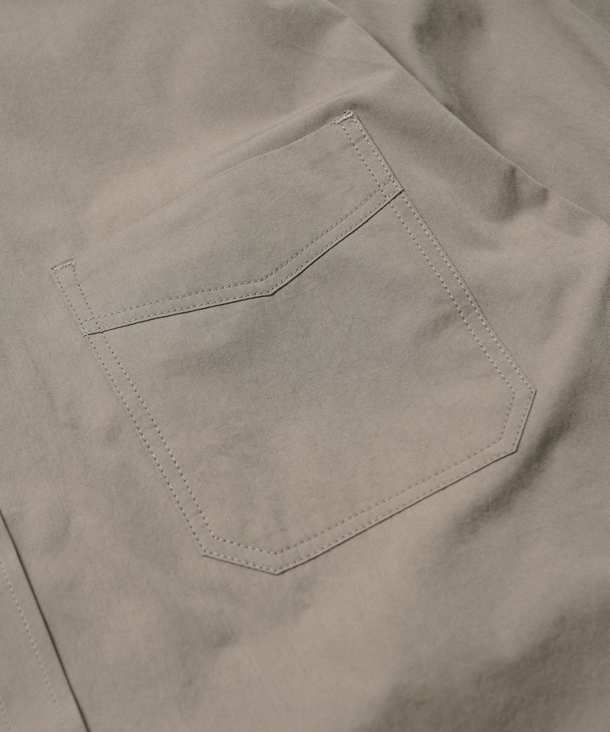 프리즘웍스(FRIZMWORKS) HIGH COUNT FRENCH SHIRT _ KHAKI GRAY