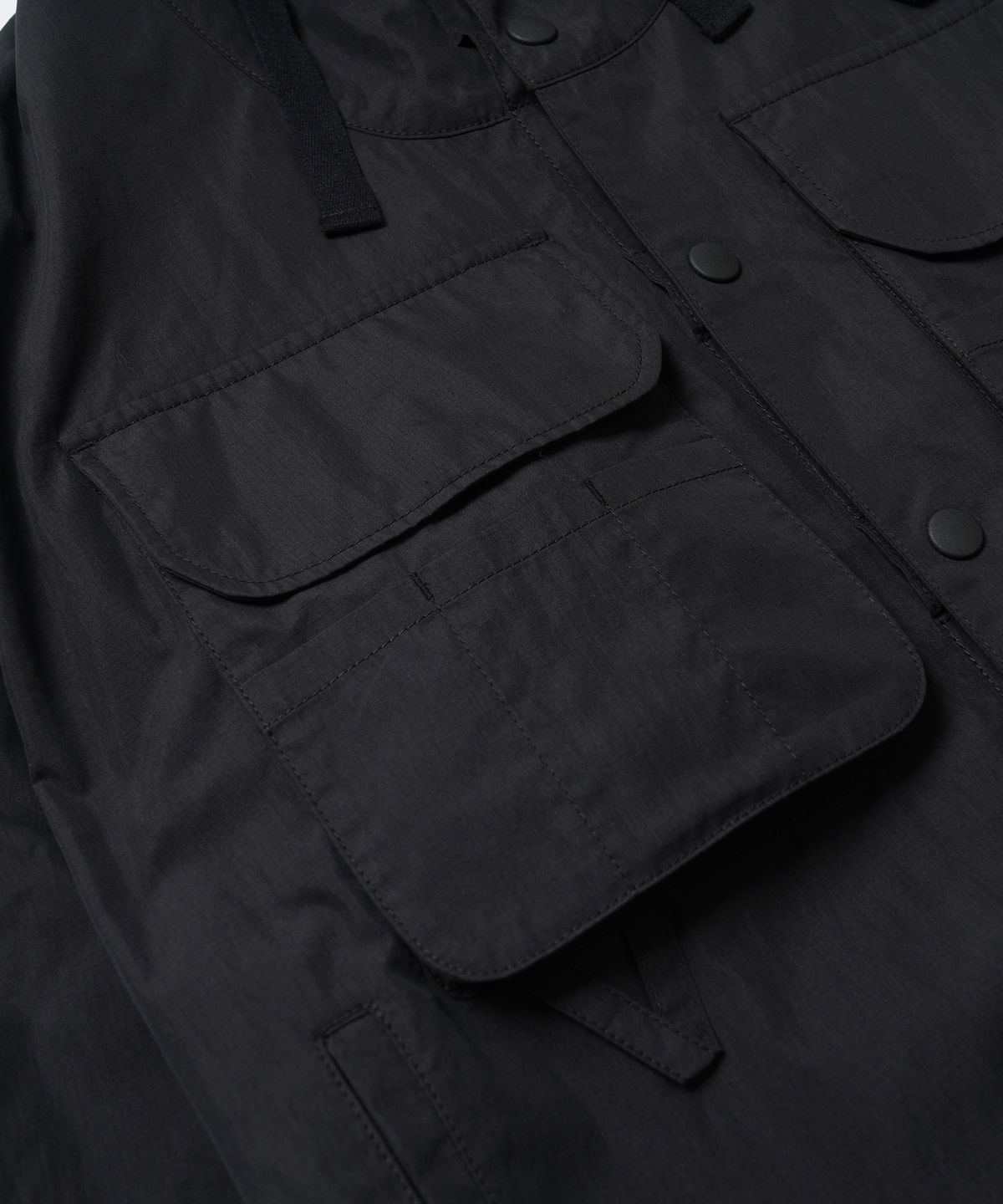 프리즘웍스(FRIZMWORKS) WADING HOODED PARKA _ BLACK