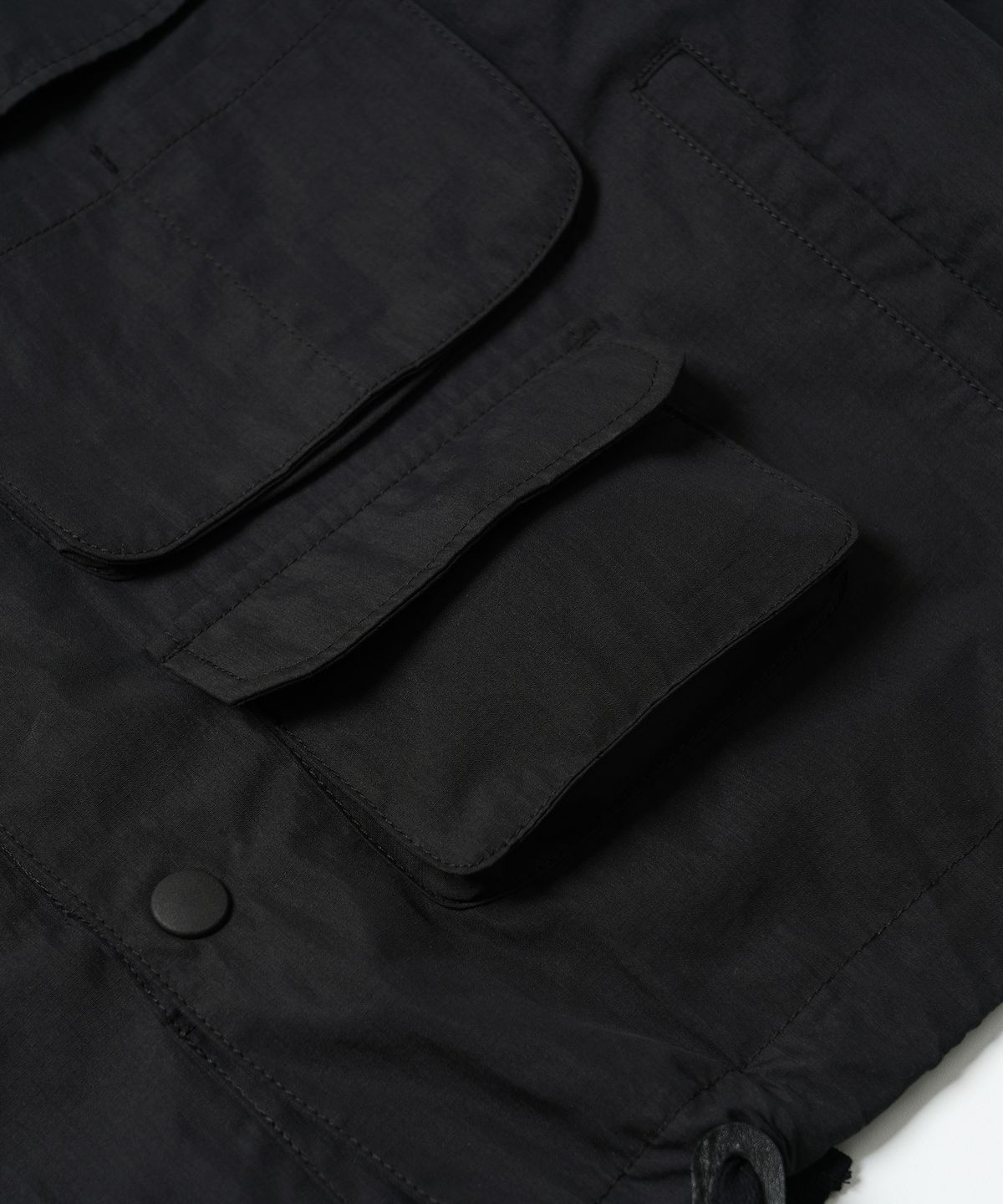 프리즘웍스(FRIZMWORKS) WADING HOODED PARKA _ BLACK