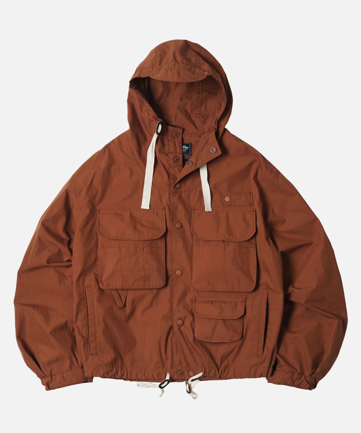 프리즘웍스(FRIZMWORKS) WADING HOODED PARKA _ BRICK