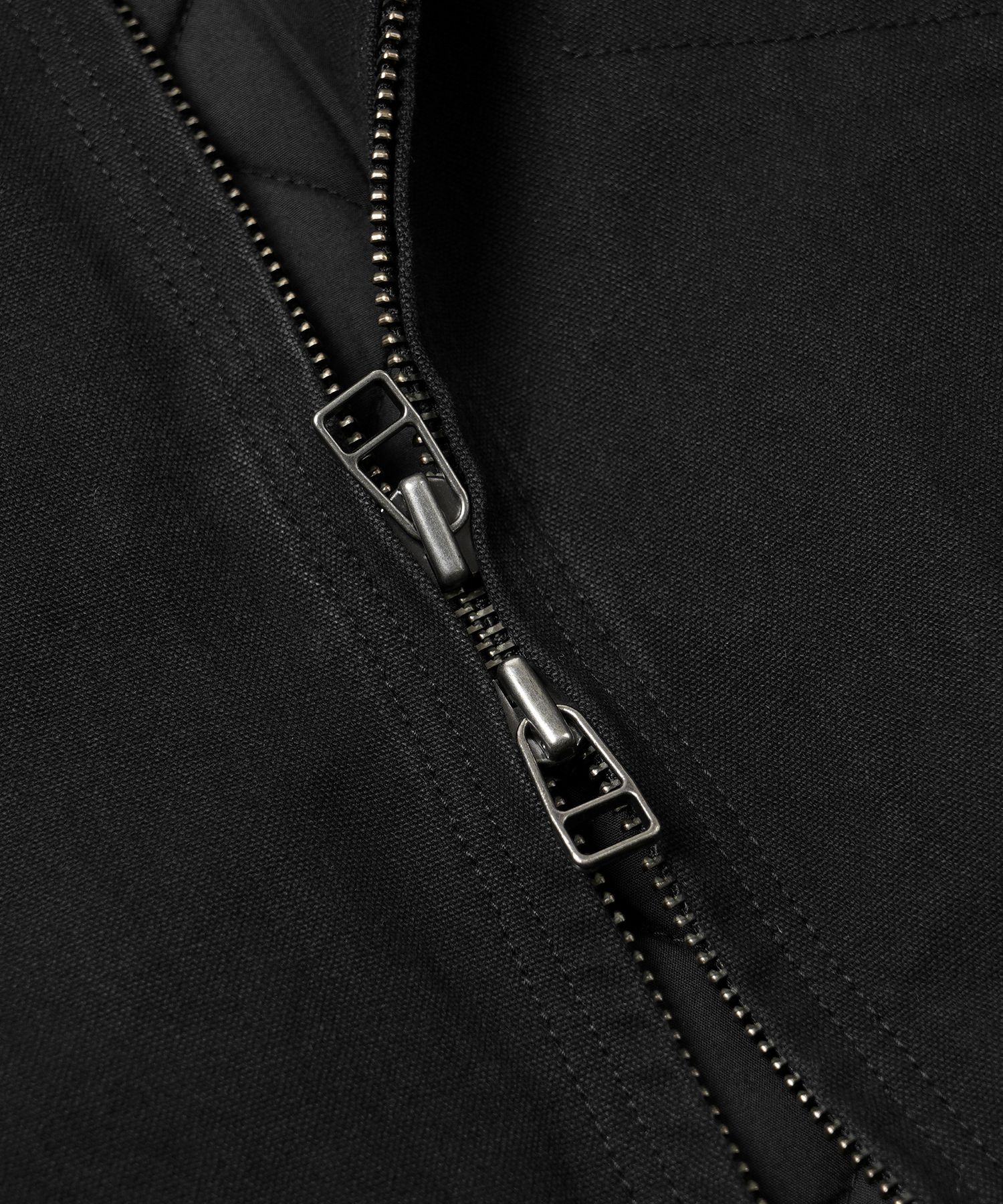 MUSINSA | FRIZMWORKS HEAVY CANVAS DESTROYED WORK JACKET _ BLACK