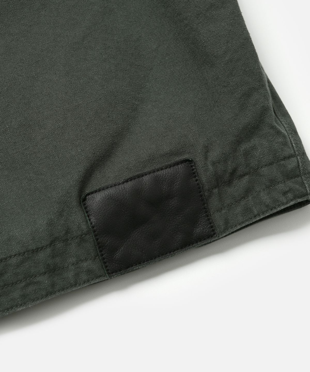 프리즘웍스(FRIZMWORKS) HEAVY CANVAS DESTROYED WORK JACKET _ OLIVE