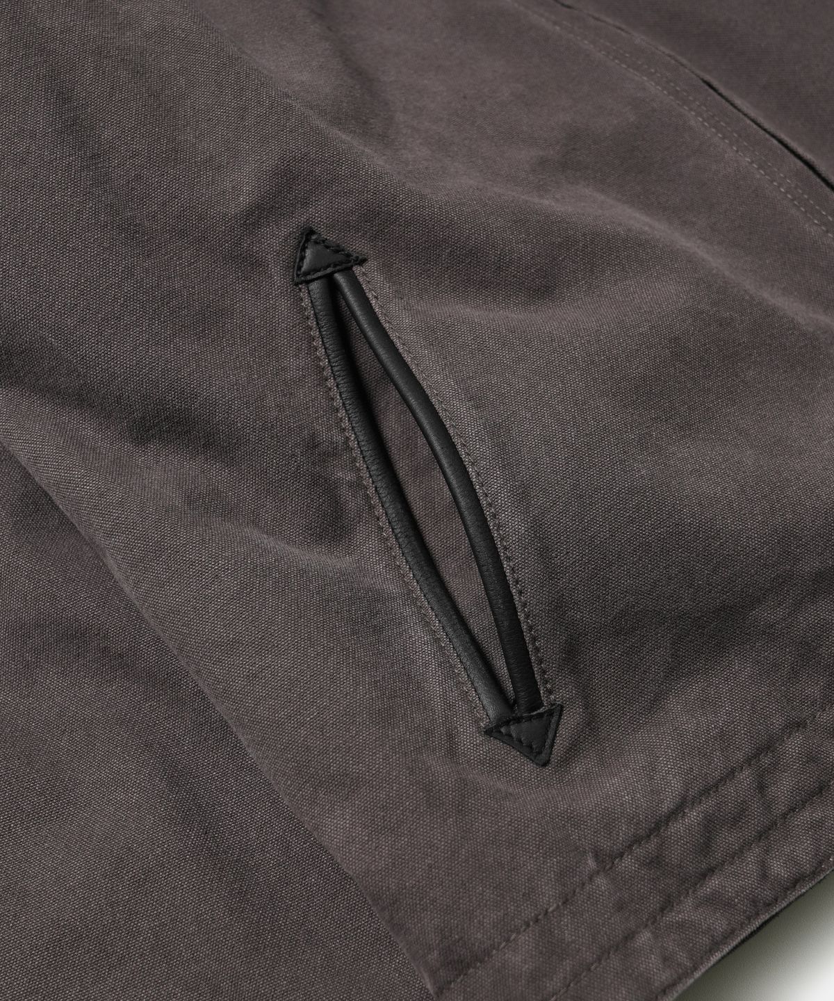 프리즘웍스(FRIZMWORKS) HEAVY CANVAS DESTROYED WORK JACKET _ MUD