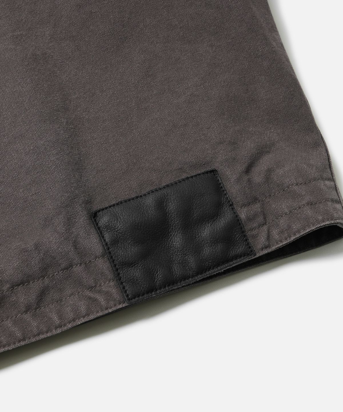 프리즘웍스(FRIZMWORKS) HEAVY CANVAS DESTROYED WORK JACKET _ MUD
