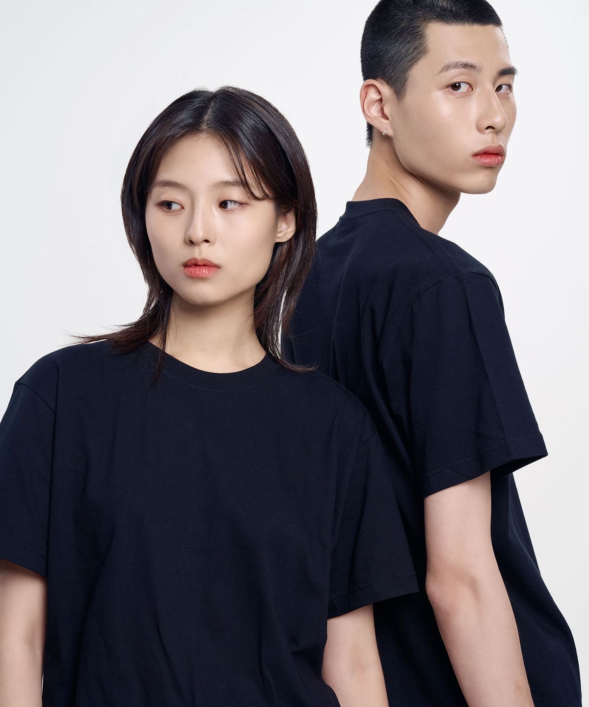 유나이티드 애슬(UNITED ATHLE) [3PACK] 베이직 무지 반팔 티셔츠