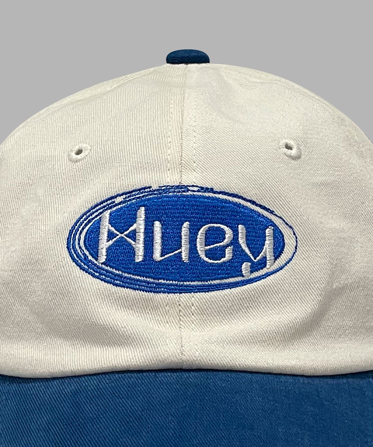 휴이(HUEY) Heritage Logo Two Tone Ball Cap [Blue]