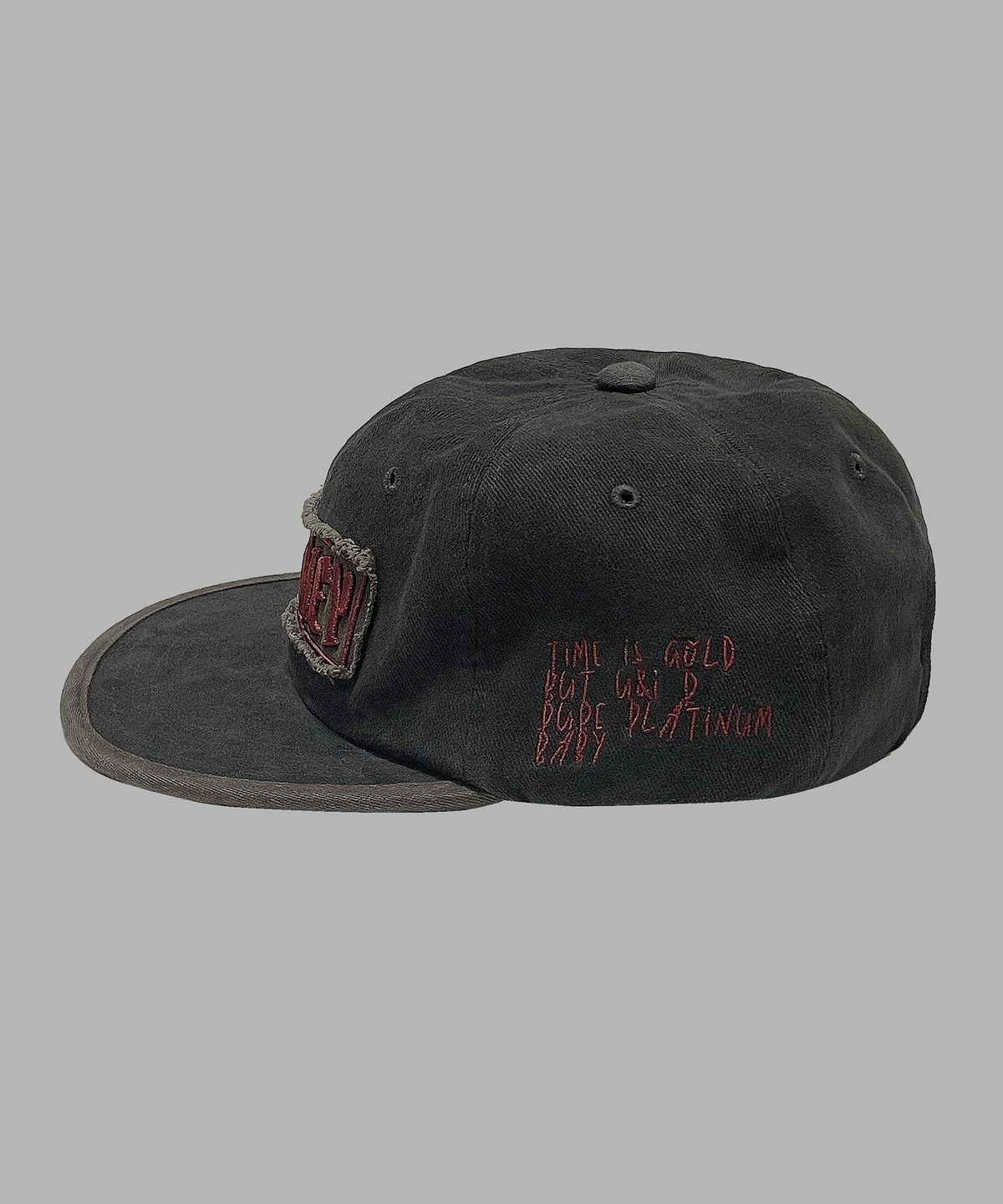 휴이(HUEY) OG Logo Vintage Washing Cap [Charcoal]