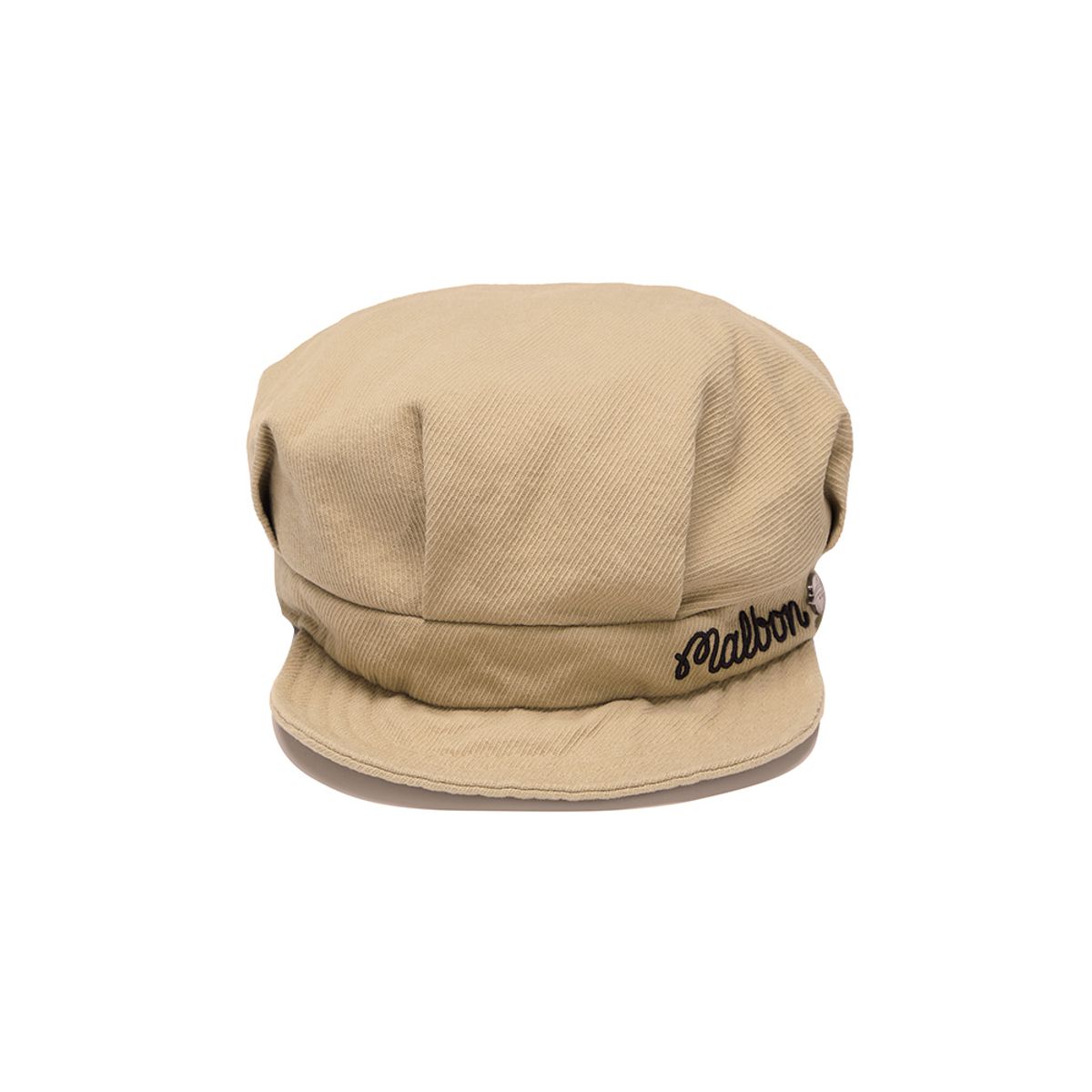 말본 골프(MALBON GOLF) 말본 여성 뉴스보이 캡 BEIGE (WOMAN)
