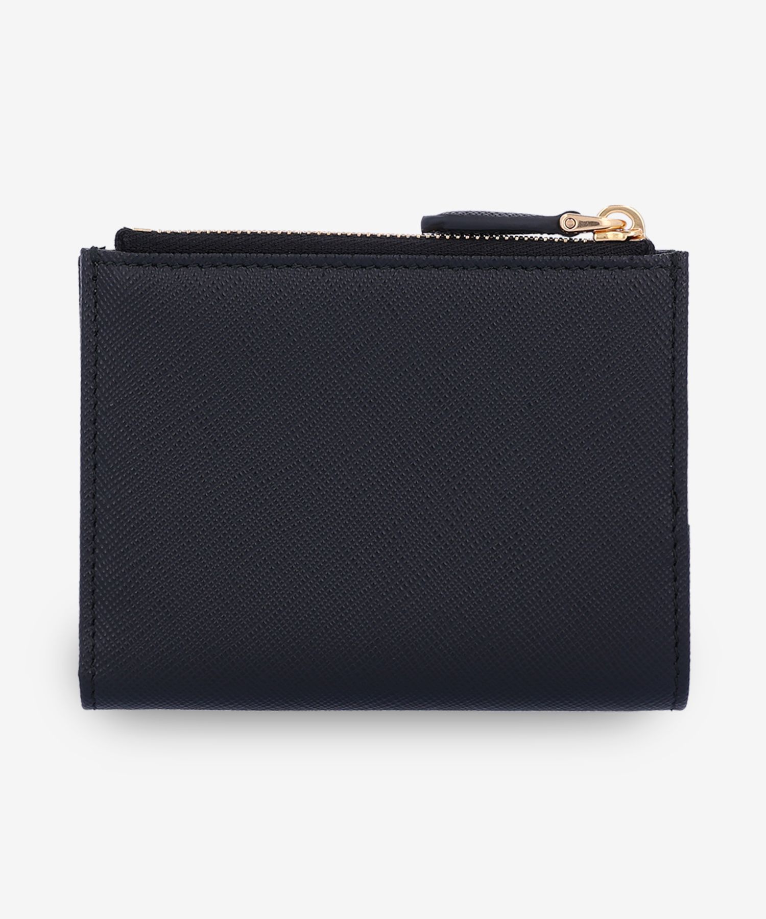 MUSINSA公式 | PRADA ゴールドトライアングルロゴサフィアーノ二つ折り 