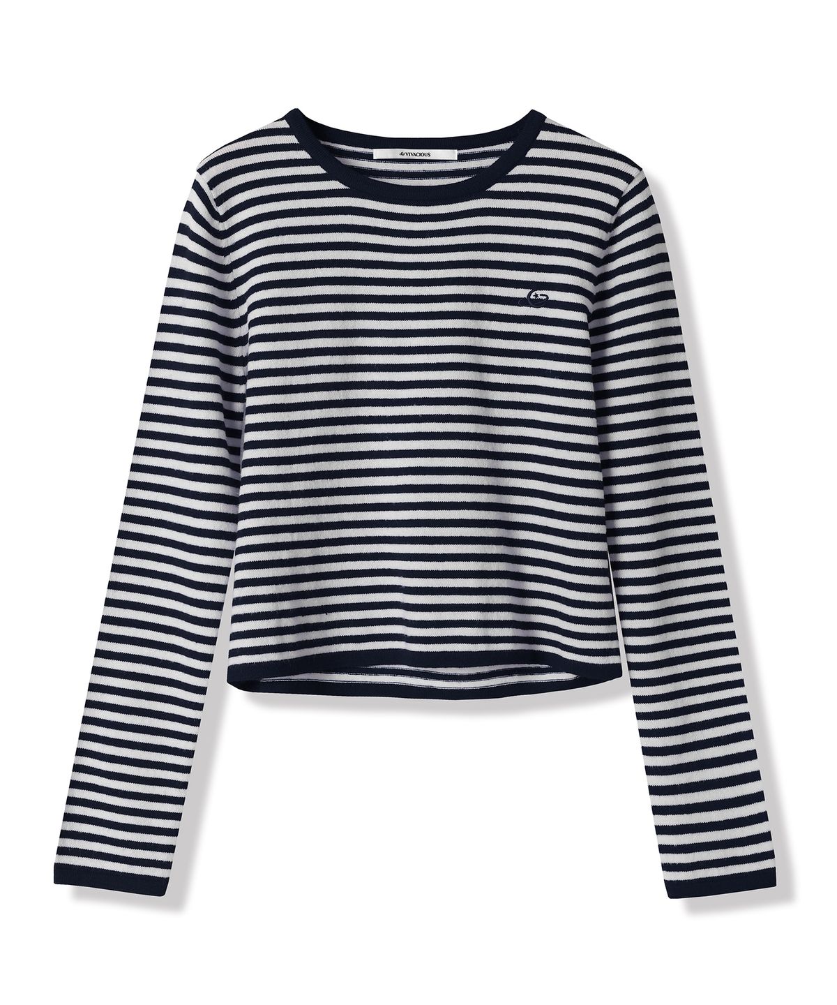 비바셔스(VIVACIOUS) Stripe Round Knit - 3COL