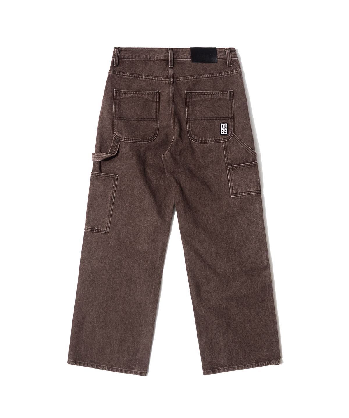 큐티에잇 가먼츠(QT8 GARMENTS) RG Denim Carpenter Pant (Brown)