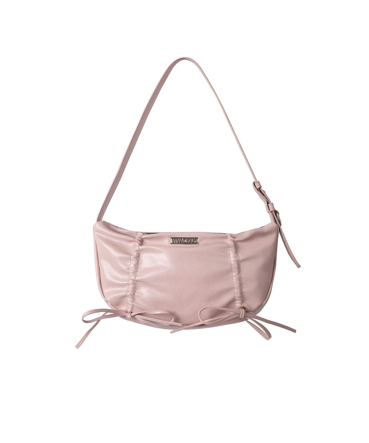 비바셔스(VIVACIOUS) Twin Ribbon Shoulder Bag - 2COL