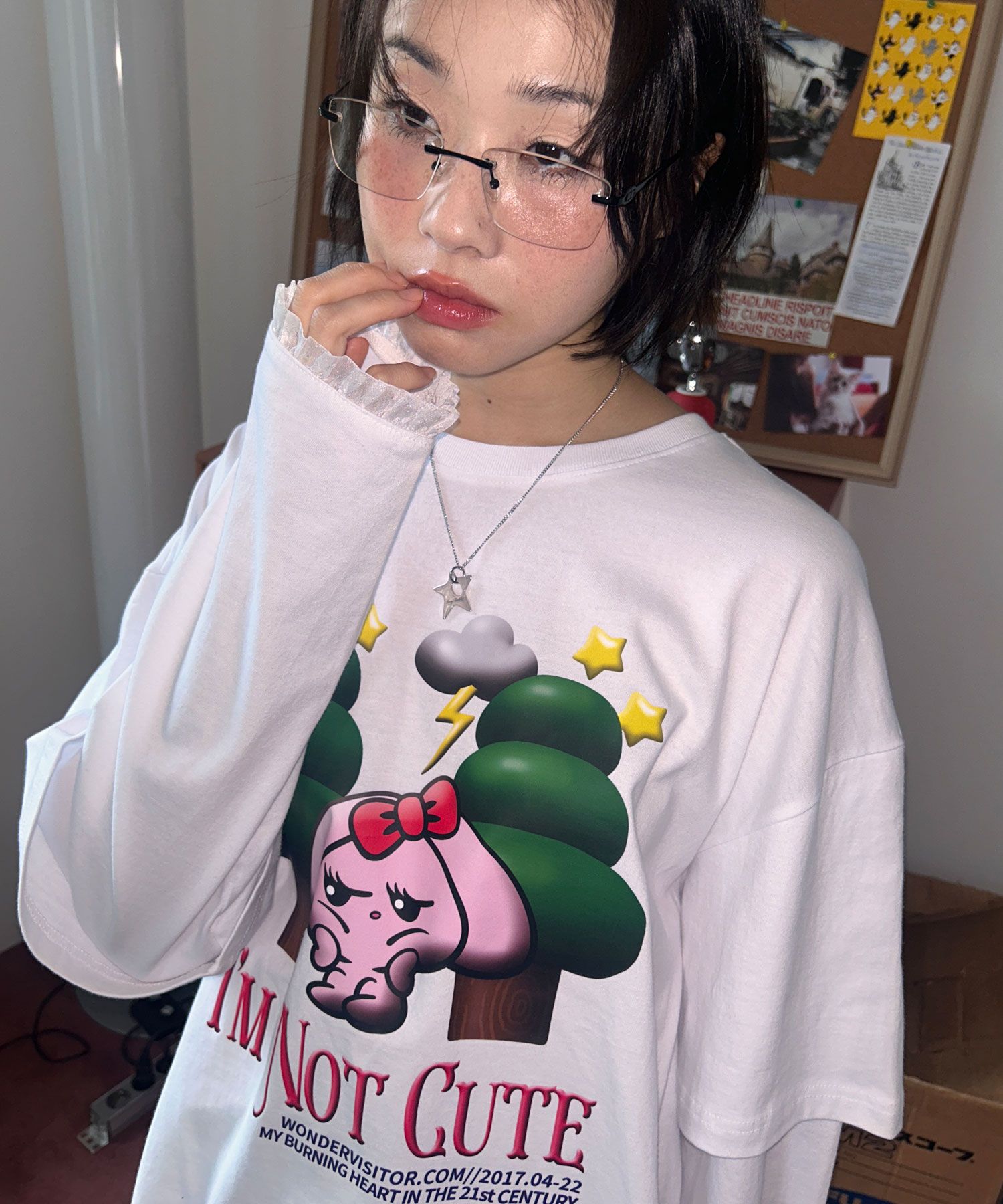 【WONDER VISITOR】PPINTO-NC Layered LS-T Designer fashion, Seoul-fully created | W Concept