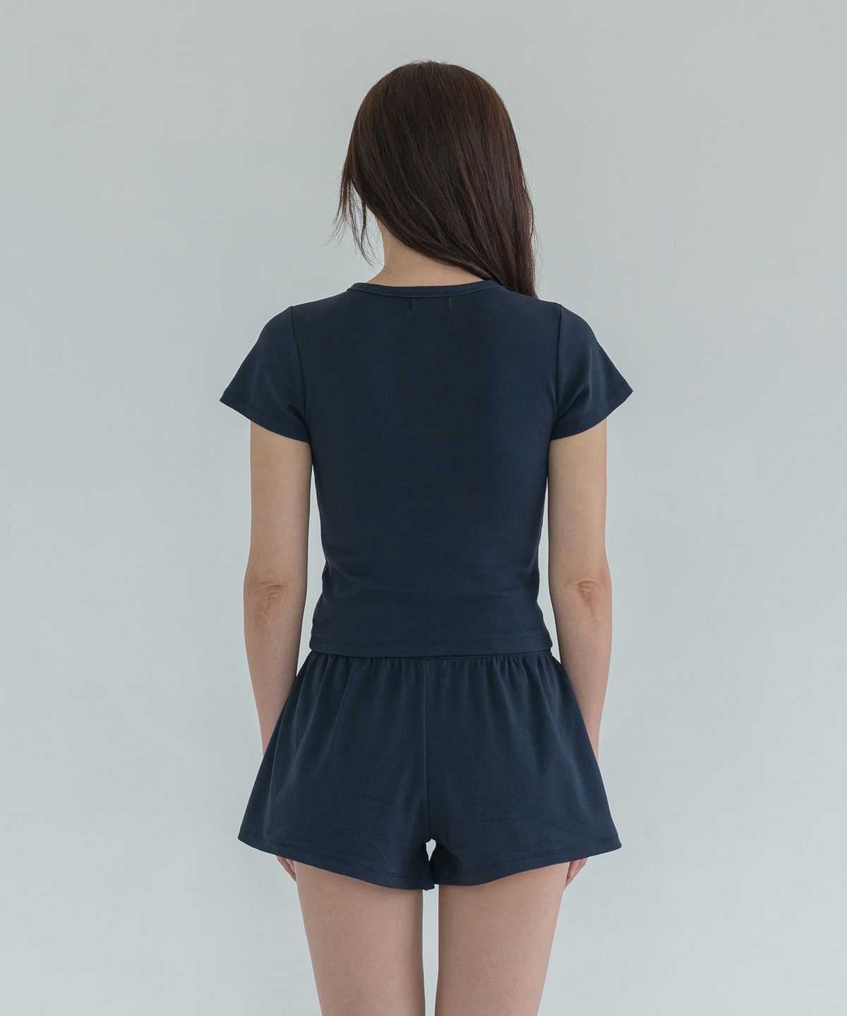 도로시와(DOROSIWA) Minimal Garments soft cotton shorts