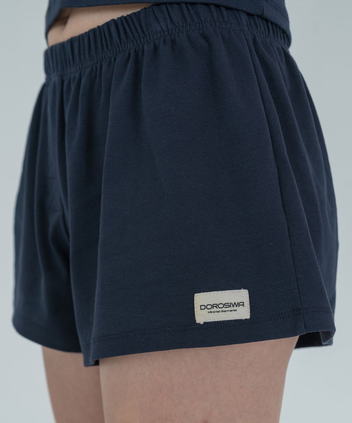 도로시와(DOROSIWA) Minimal Garments soft cotton shorts