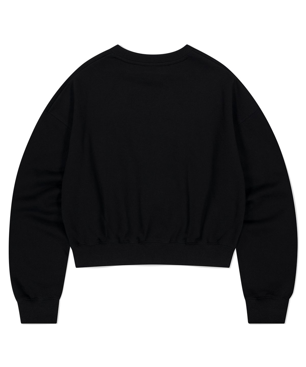 마하그리드(MAHAGRID) ARCH DEPT CROP SWEATSHIRT BLACK(MG2EFFM468A)