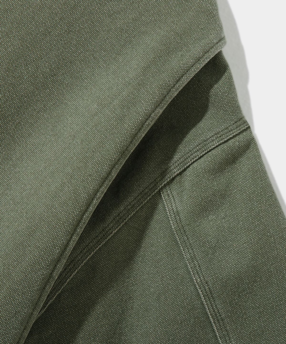디미트리블랙(DIMITRI BLACK) 2WAY OG 페이드 워싱 디트로이트 퀼팅 자켓_모스그린