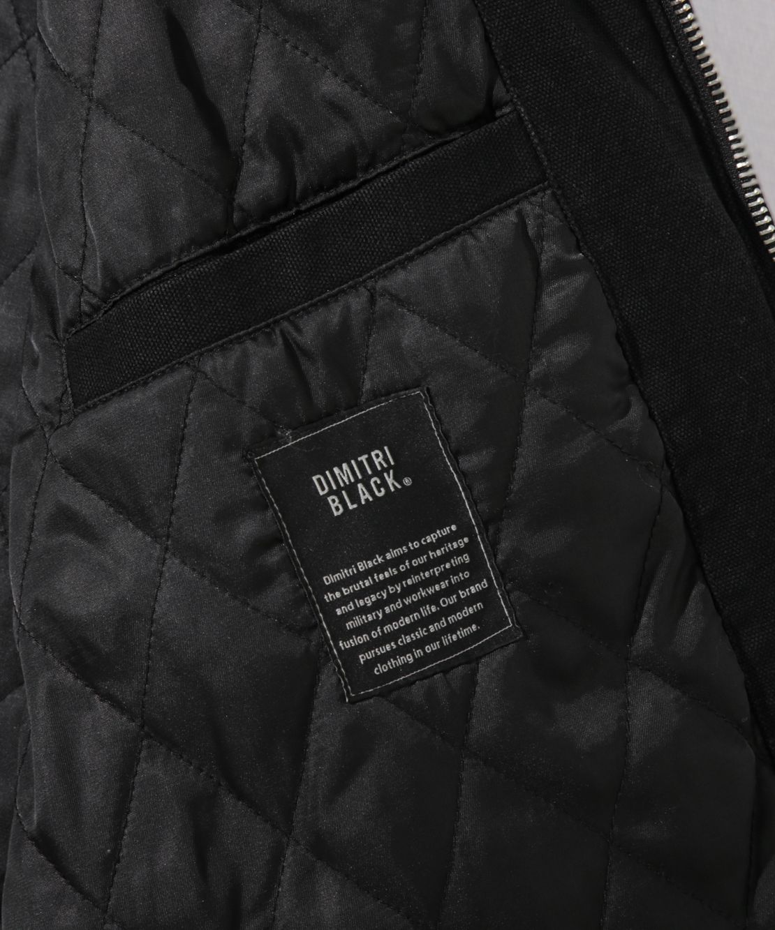 【DIMITRI BLACK】OG Fade Washing Detroit Quilting Jacket MUSINSA | DIMITRI BLACK 2WAY OG FADE WASHING DETROIT
