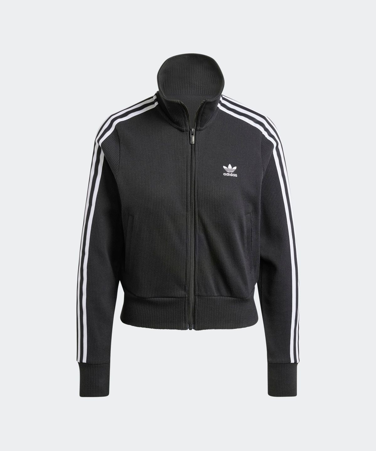 아디다스(ADIDAS) 파이어버드 니트 탑 - 블랙 / IY7278