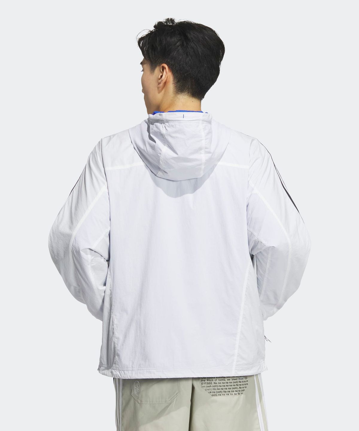 아디다스(ADIDAS) 아디다스 x YESEYESEE 리버서블 자켓 - 화이트:블루 / JN5817
