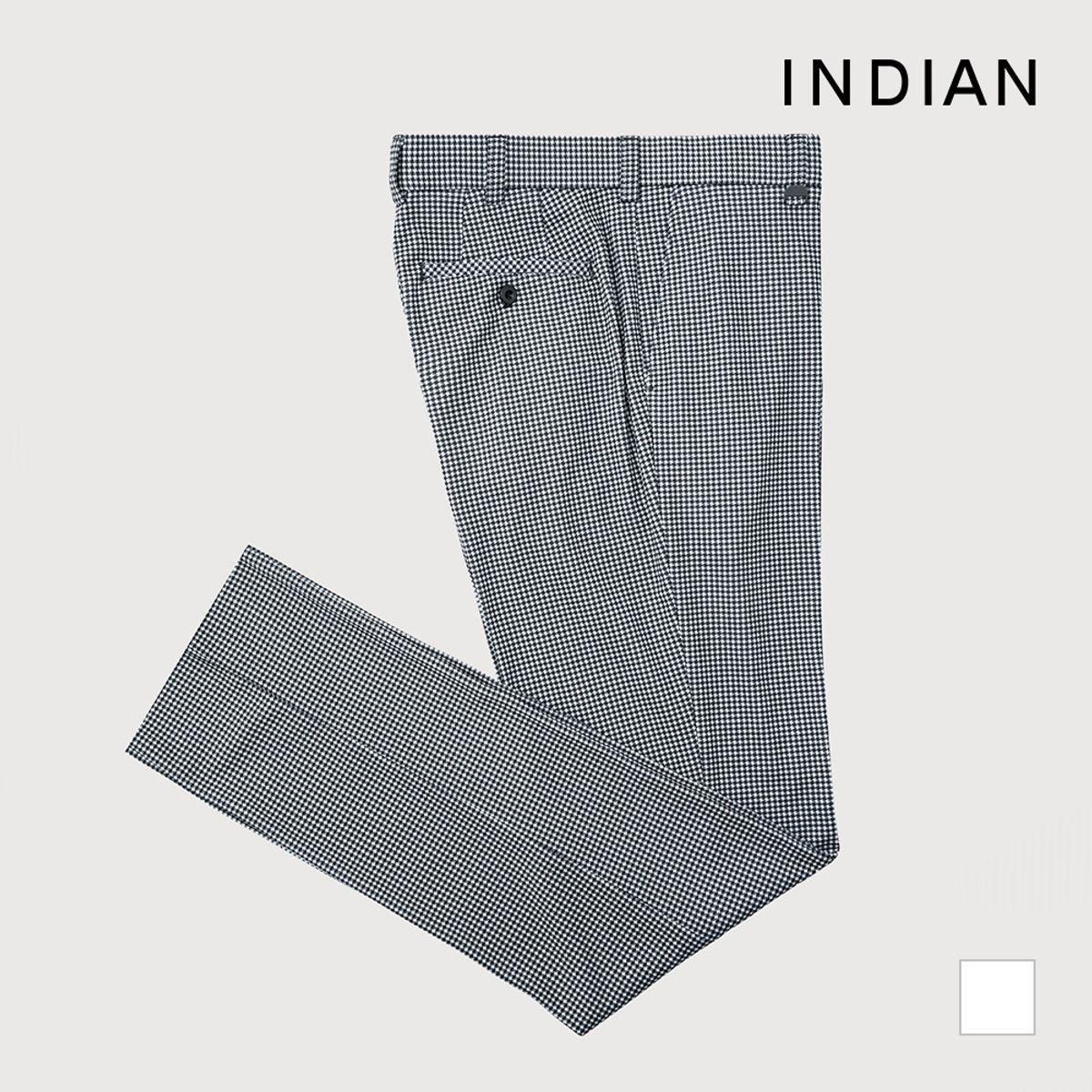 인디안(INDIAN) 남성 지도리 프린트 바지