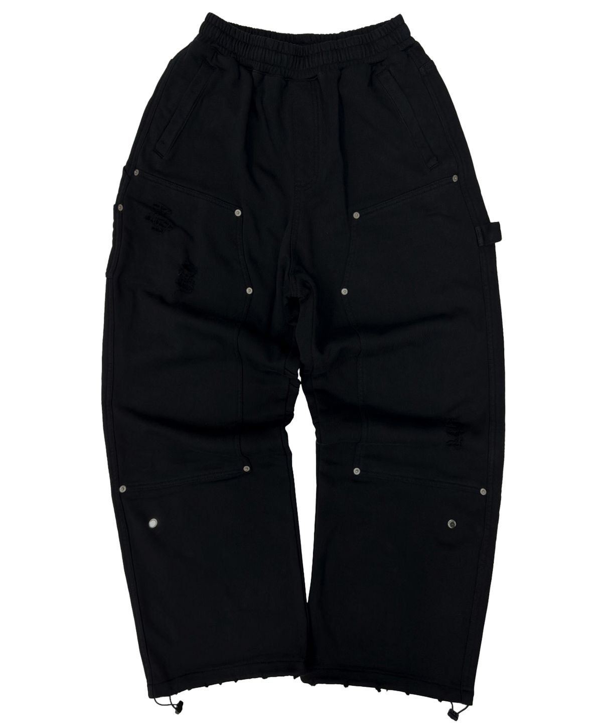 플레이버리즘(FLAVORISM) Destroyed Carpanter Wide Sweat Pants (TP0058)