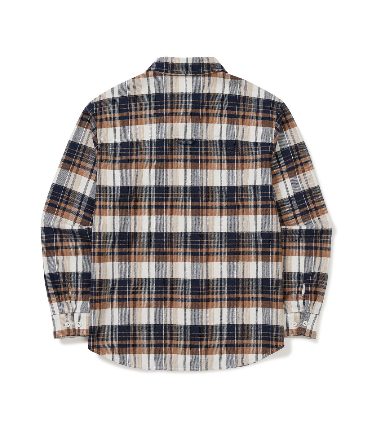 스노우피크 어패럴(SNOWPEAK APPAREL) 리사이클 여성 체크 셔츠 (S24FWFSH03) Camel