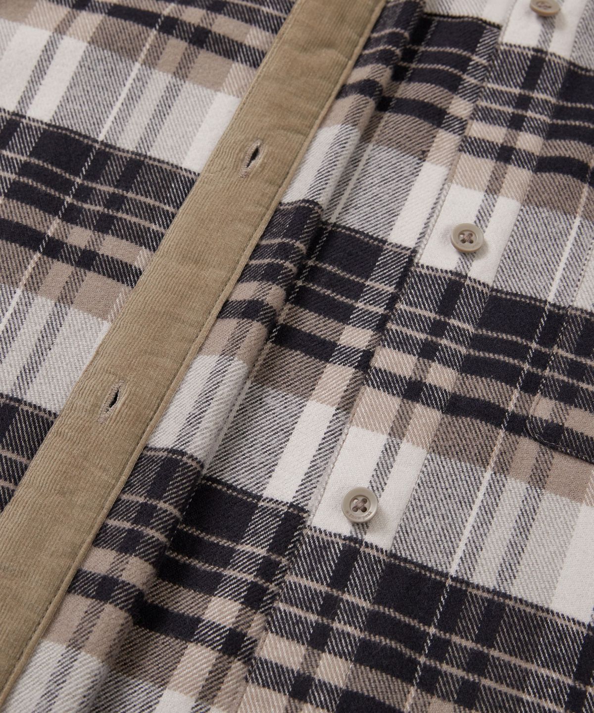 스노우피크 어패럴(SNOWPEAK APPAREL) 리사이클 여성 체크 셔츠 (S24FWFSH03) Cocoa