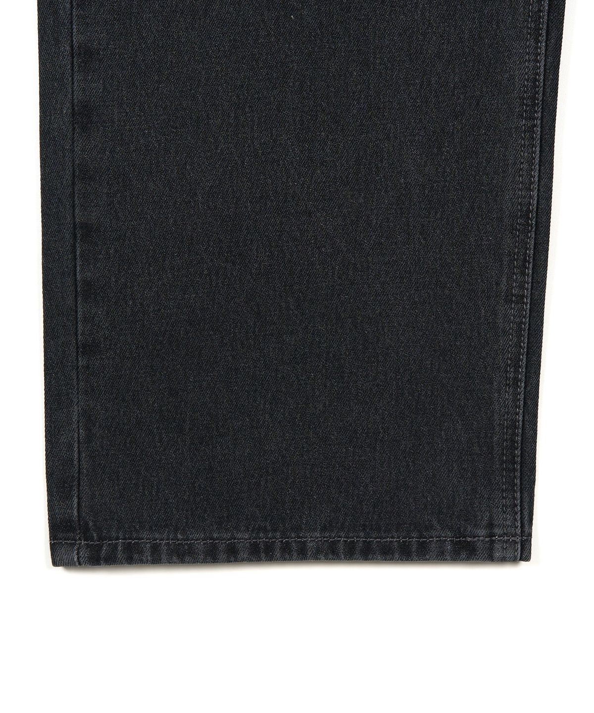 엑스컨테이너(EXCONTAINER) 딥 워싱 와이드 데님 팬츠 (WASHED BLACK)