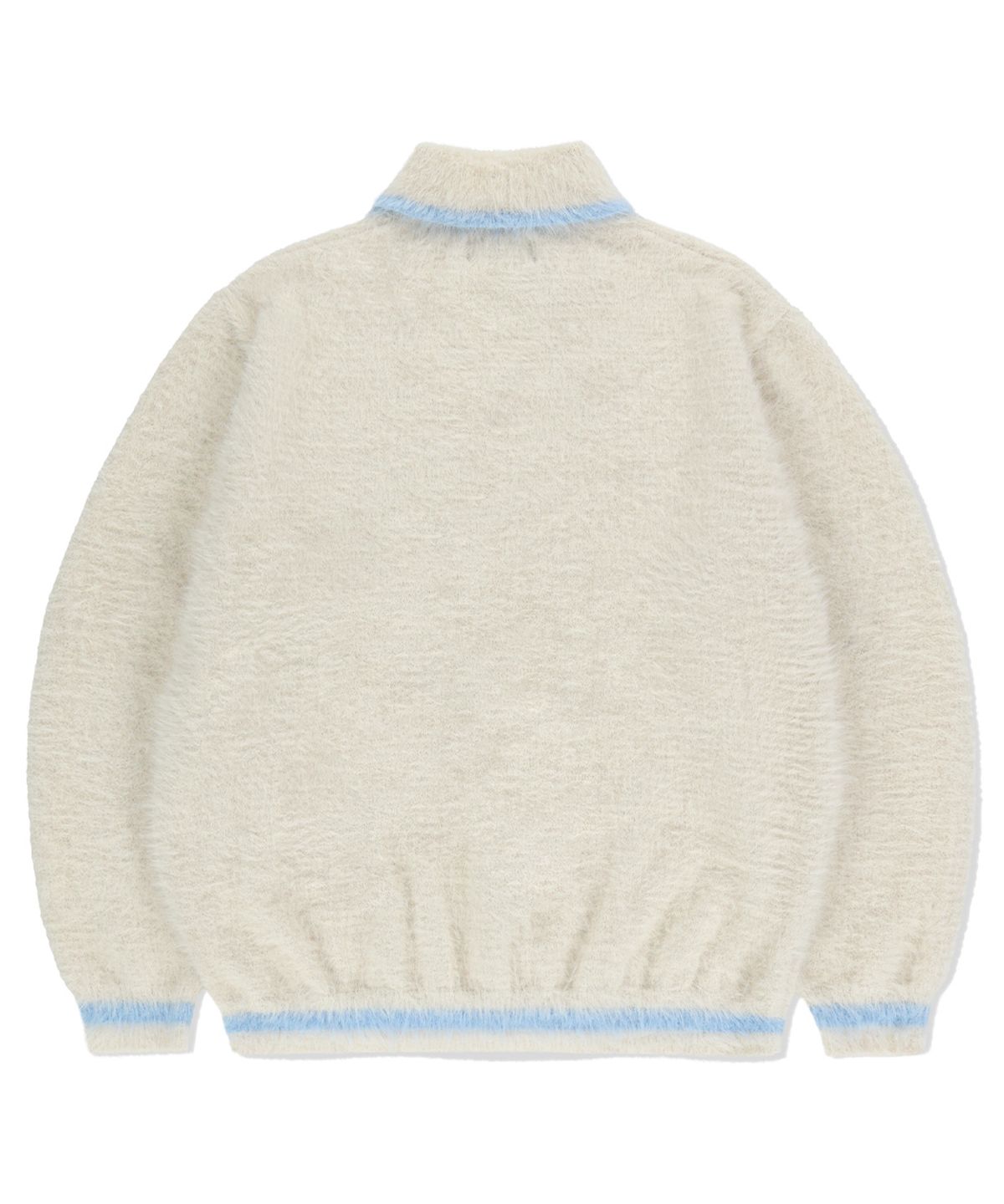 마하그리드(MAHAGRID) HAIRY COLLAR KNIT IVORY(MG2EFMK642A)