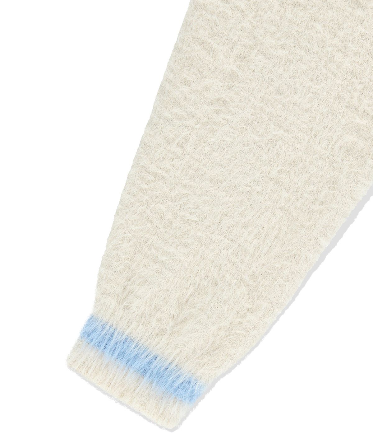마하그리드(MAHAGRID) HAIRY COLLAR KNIT IVORY(MG2EFMK642A)