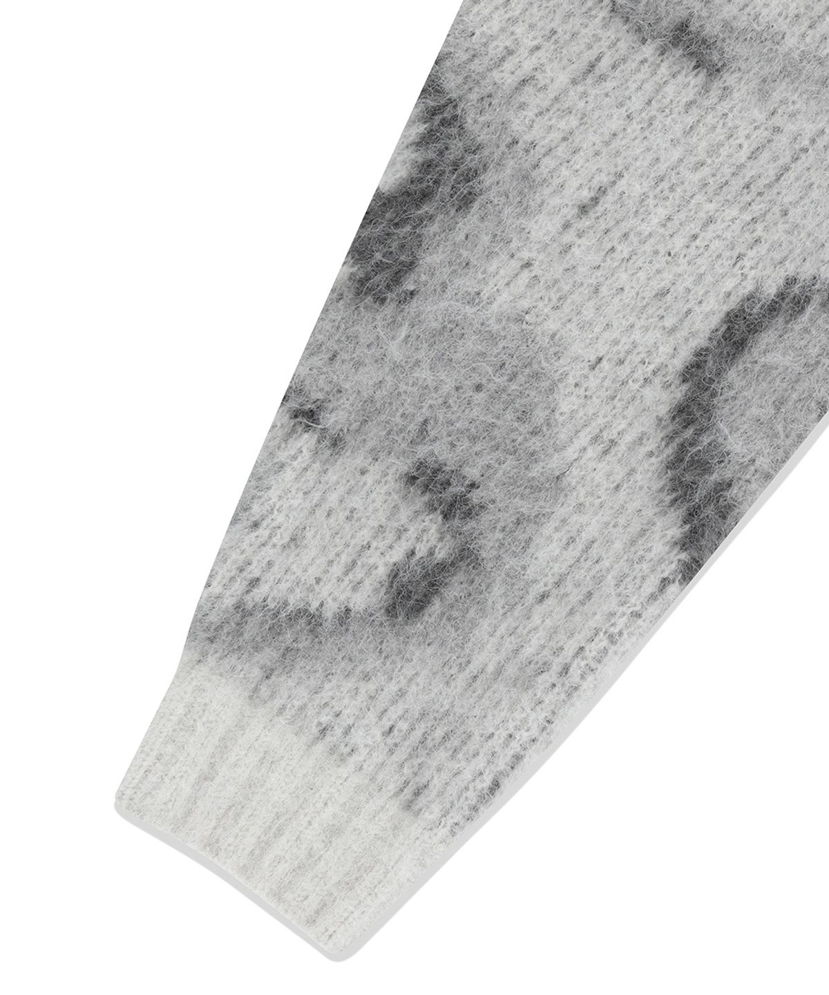 마하그리드(MAHAGRID) DESTROYED ECLIPSE HAIRY KNIT SWEATER GREY(MG2EFMK601A)