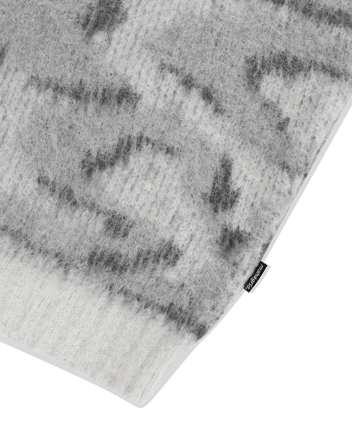 마하그리드(MAHAGRID) DESTROYED ECLIPSE HAIRY KNIT SWEATER GREY(MG2EFMK601A)