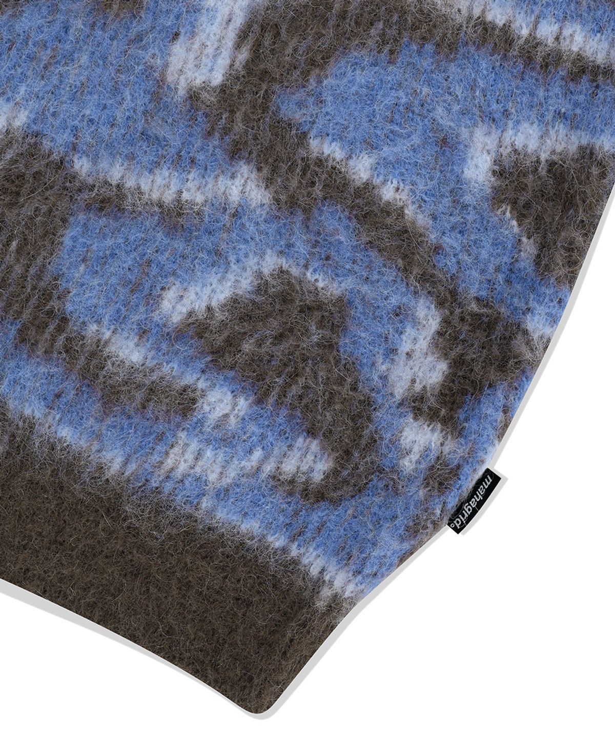 마하그리드(MAHAGRID) DESTROYED ECLIPSE HAIRY KNIT SWEATER BROWN(MG2EFMK601A)