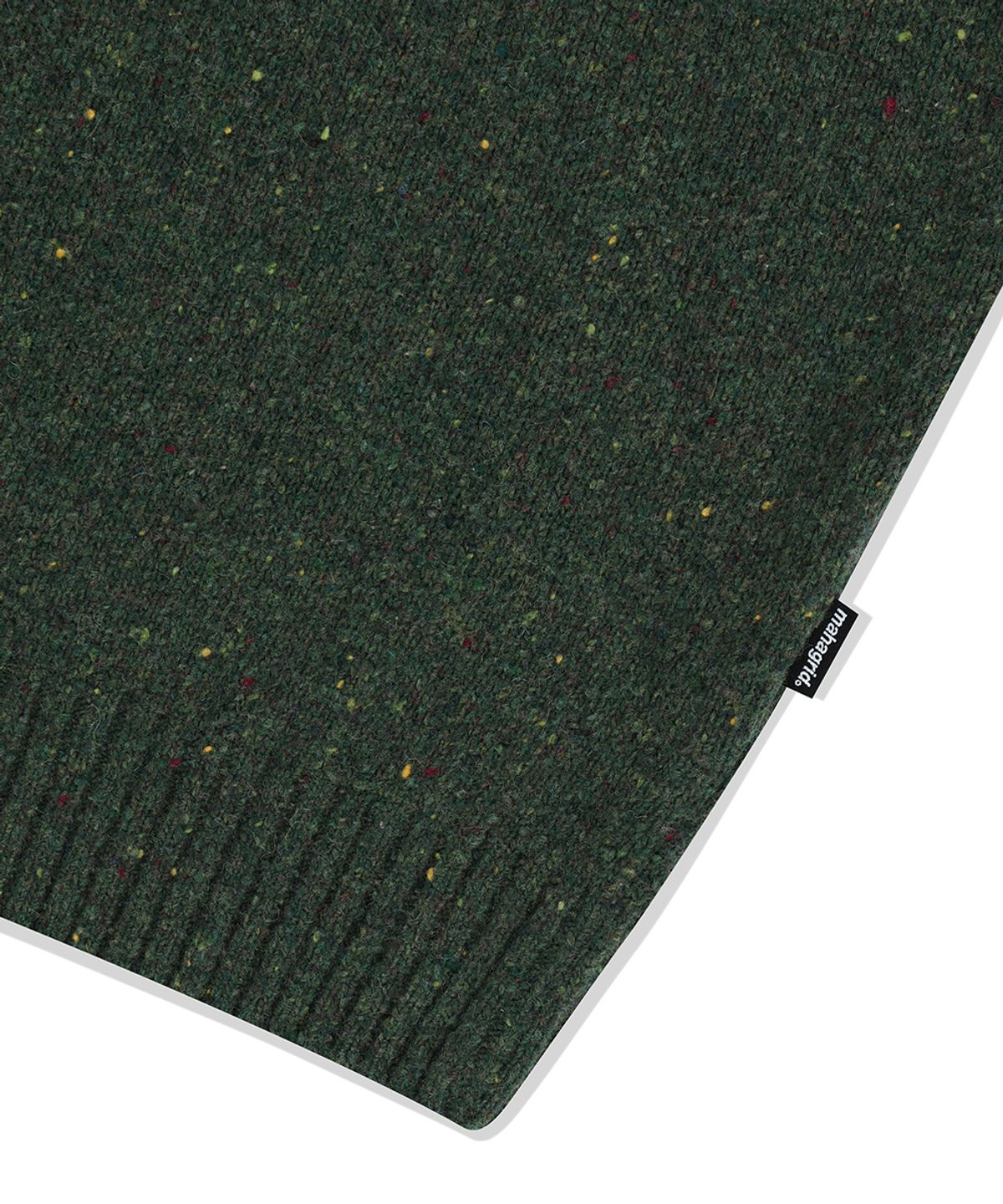 마하그리드(MAHAGRID) BASIC LOGO NEP KNIT SWEATER GREEN(MG2EFMK605A)