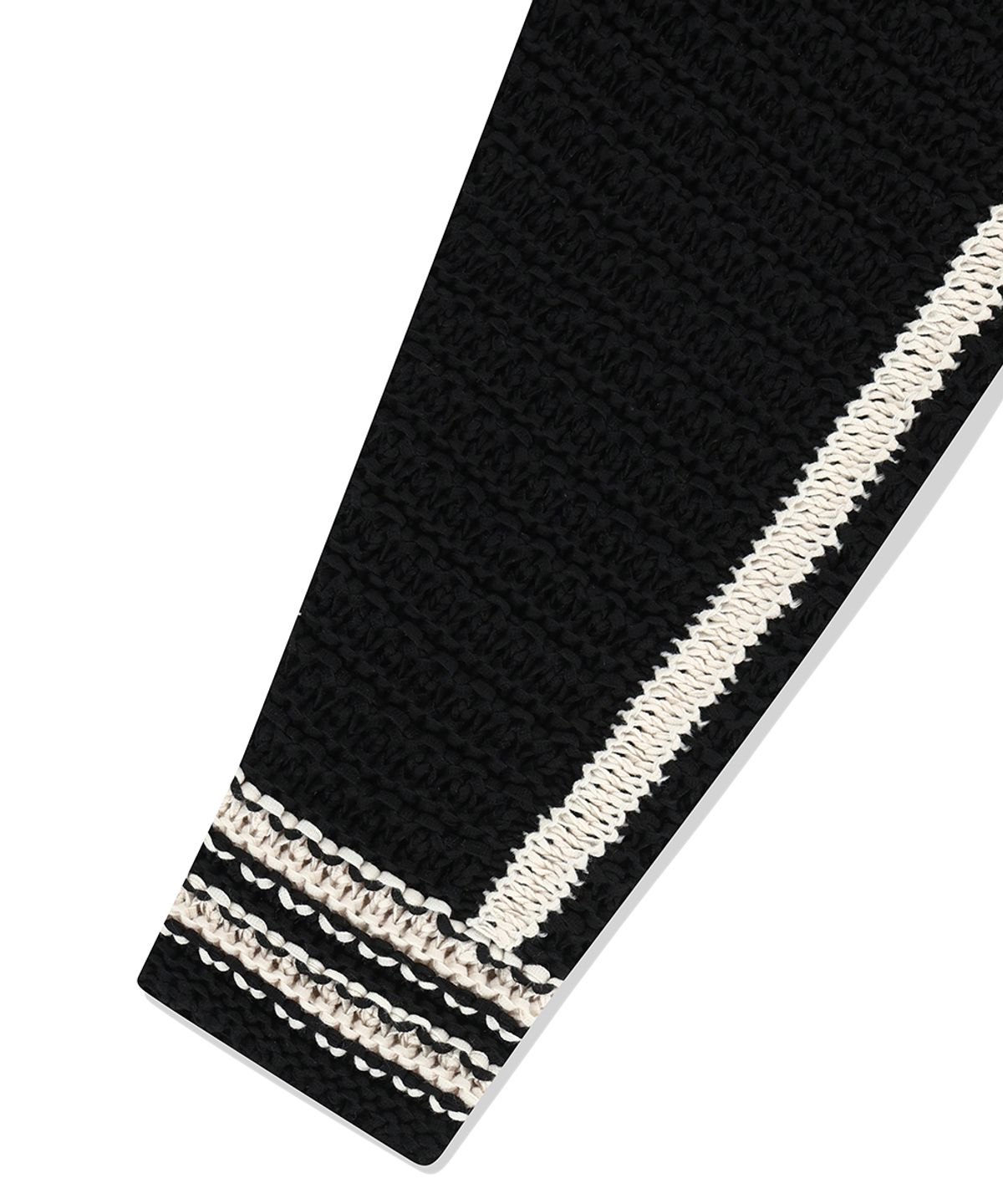 마하그리드(MAHAGRID) TRACK KNIT ZIP-UP BLACK(MG2EFMK691A)