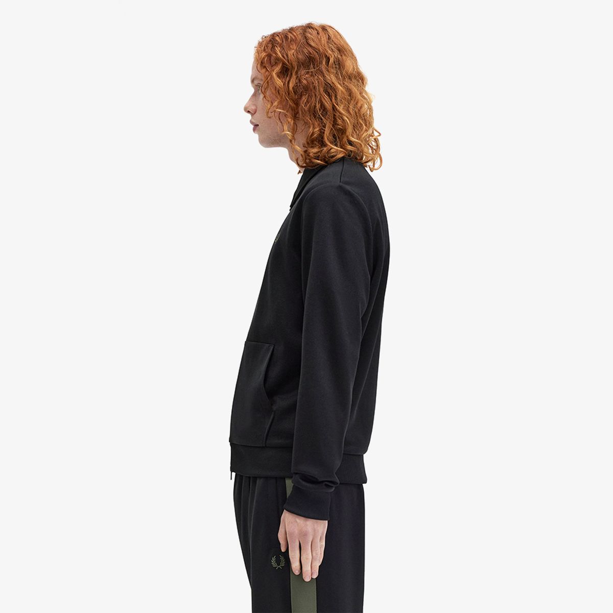 프레드페리(FRED PERRY) [Sport] 테잎 디테일 칼라 트랙자켓 (102) AFPM2437827-102